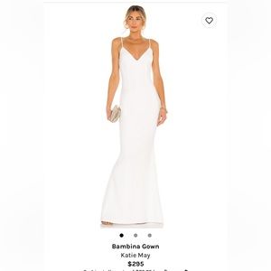 REVOLVE Katie May White Formal Dress
